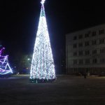 В центре Славянки установили сразу две елки