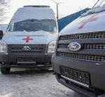 Новая партия автомашин скорой помощи отправилась сегодня в районы Приморья