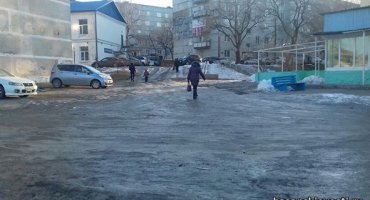 Новая техника поможет в борьбе с гололедом