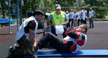 Хасанские чиновники сдали нормативы ГТО