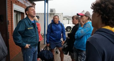 В Барабаше начались работы по ликвидации последствий циклона