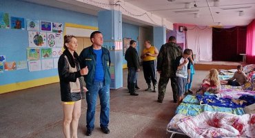 В Барабаше начались работы по ликвидации последствий циклона