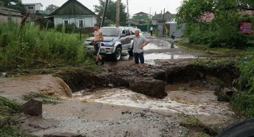 В Барабаше начались работы по ликвидации последствий циклона