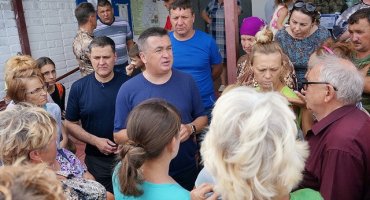 В Барабаше начались работы по ликвидации последствий циклона