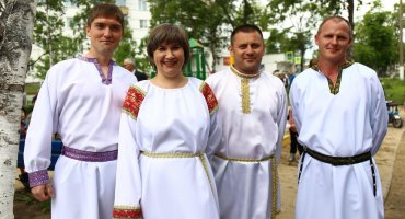 Фотографии с празднования Дня России в Славянке 12 июня 2018 года