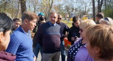 Губернатор Приморского края посетил Безверхово, Славянку, Краскино, Посьет и Хасан