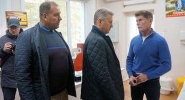Губернатор Приморского края посетил Безверхово, Славянку, Краскино, Посьет и Хасан